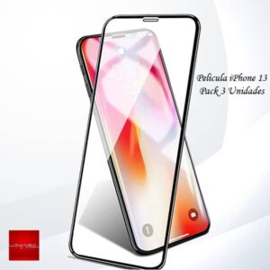 Pack 3 Peliculas iPhone 13 vidro temperado qualidade Premium