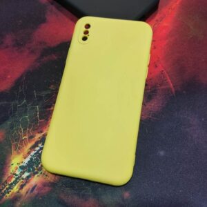 Capa iPhone XS Amarela Premium