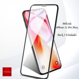 Pack 3 Peliculas iPhone 11 Pro Max vidro temperado