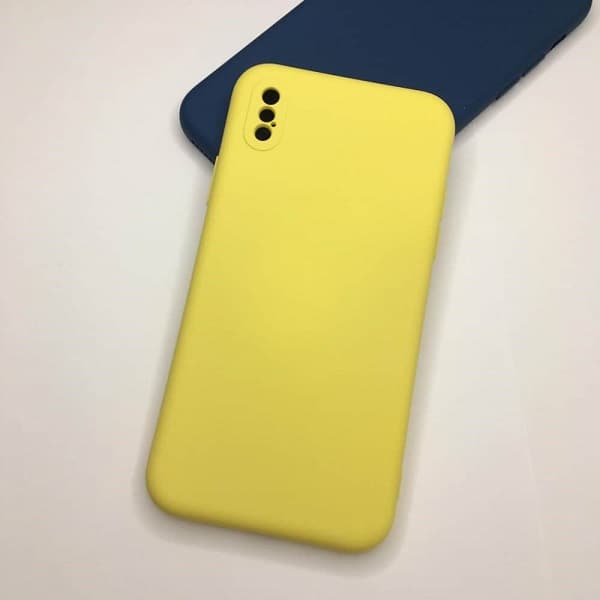 Capa iPhone X Amarela Premium